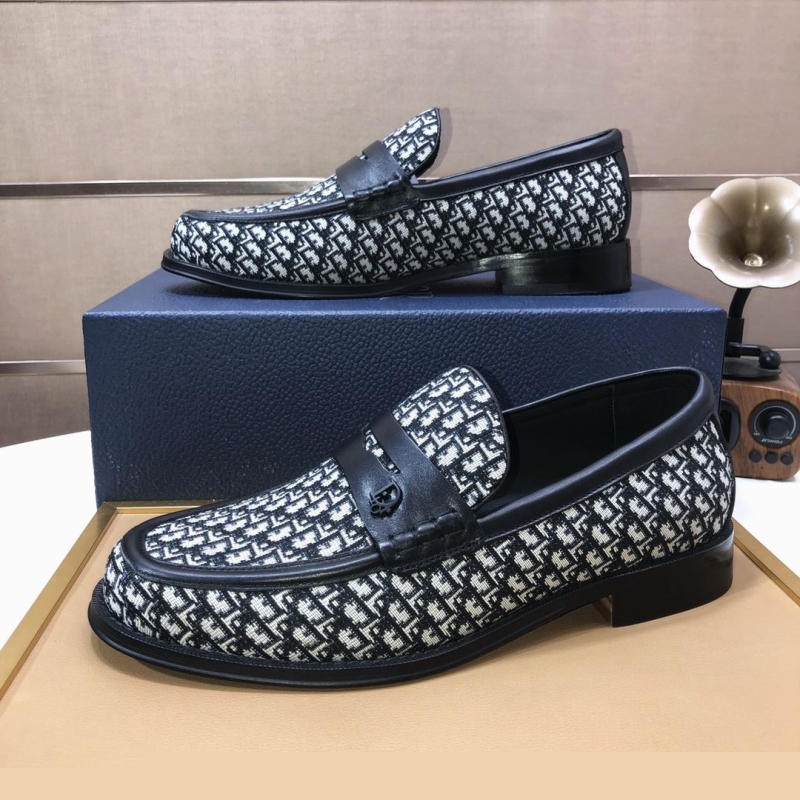 ch**an D*or leather shoes